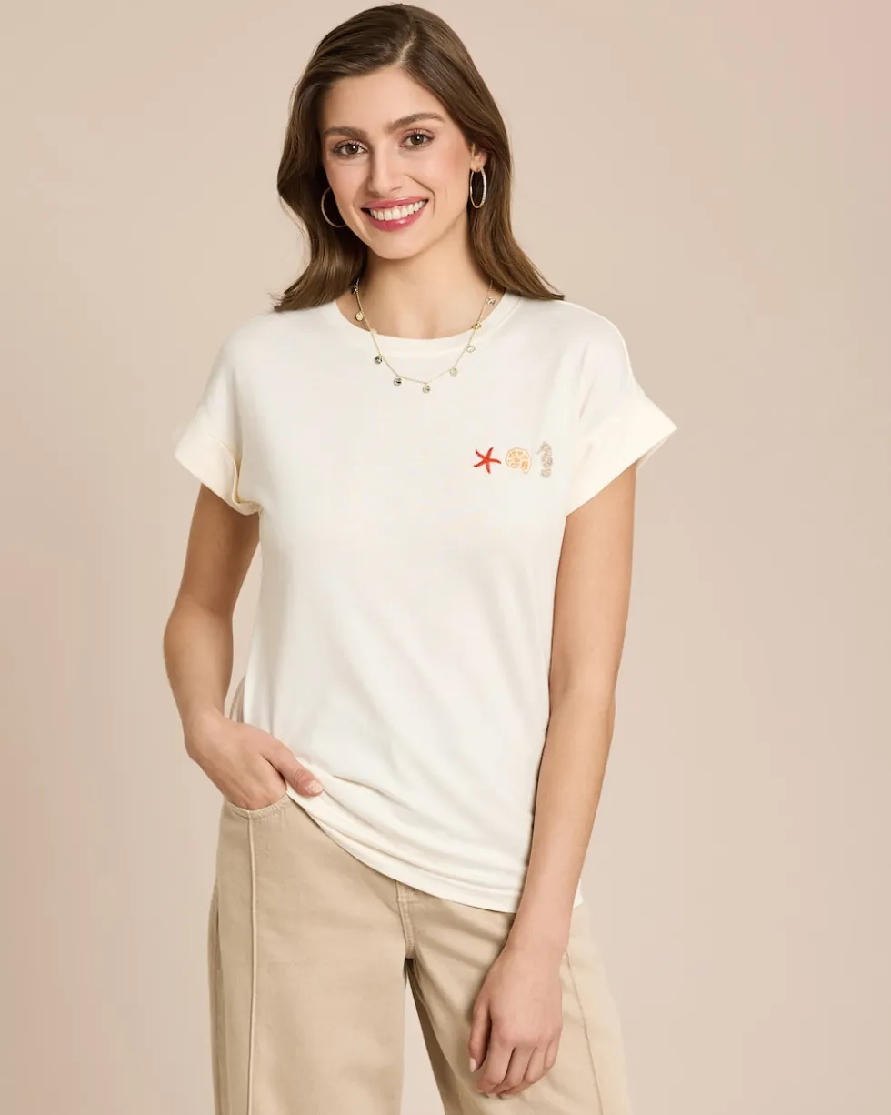 Kurzarm Shirt LIMONE