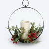 Laterne mit LED-Kerze