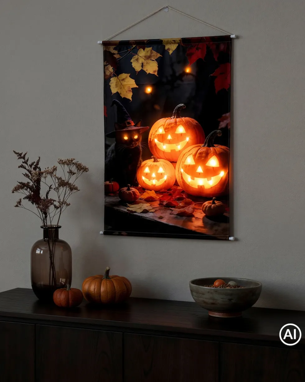 LED-Bild "Halloween"