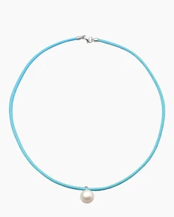 Leder-Collier MK-Perle 12 mm