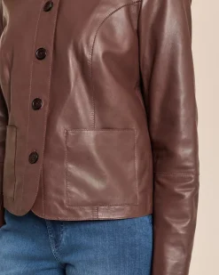 Lederjacke