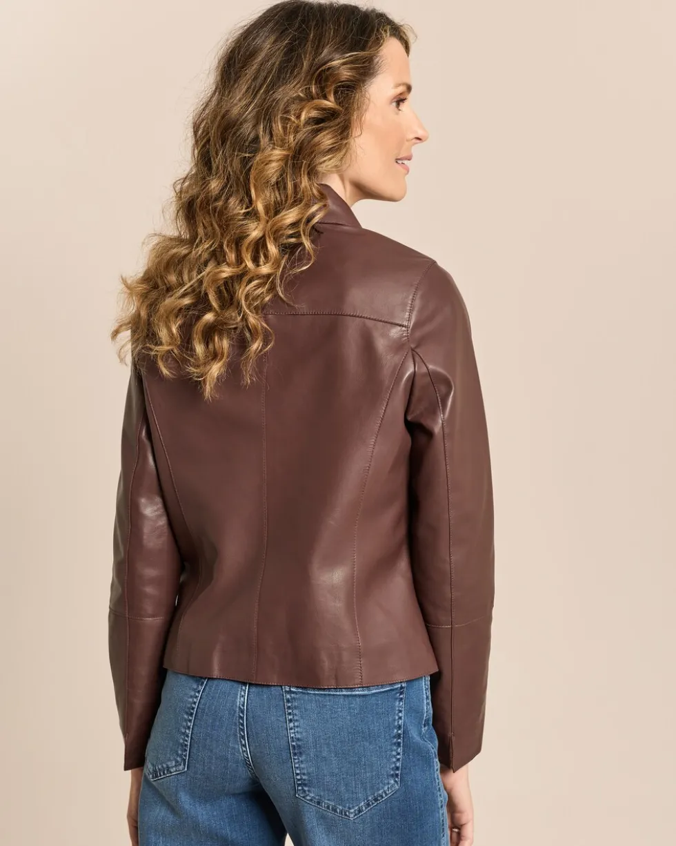 Lederjacke