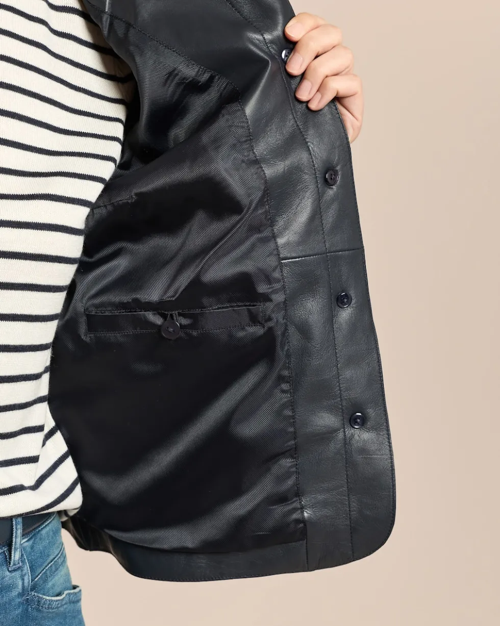 Lederjacke