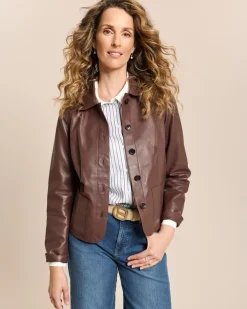 Lederjacke