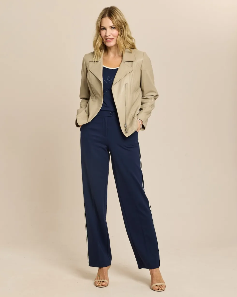 Lederjacke