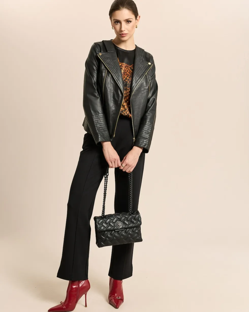 Lederjacke Biker-Style