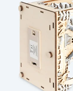 LED Holzlaterne