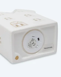 LED Keramik-Häuschen, 3tlg.