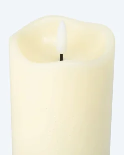 LED-Kerzen mit Filament-Muster, 2tlg.