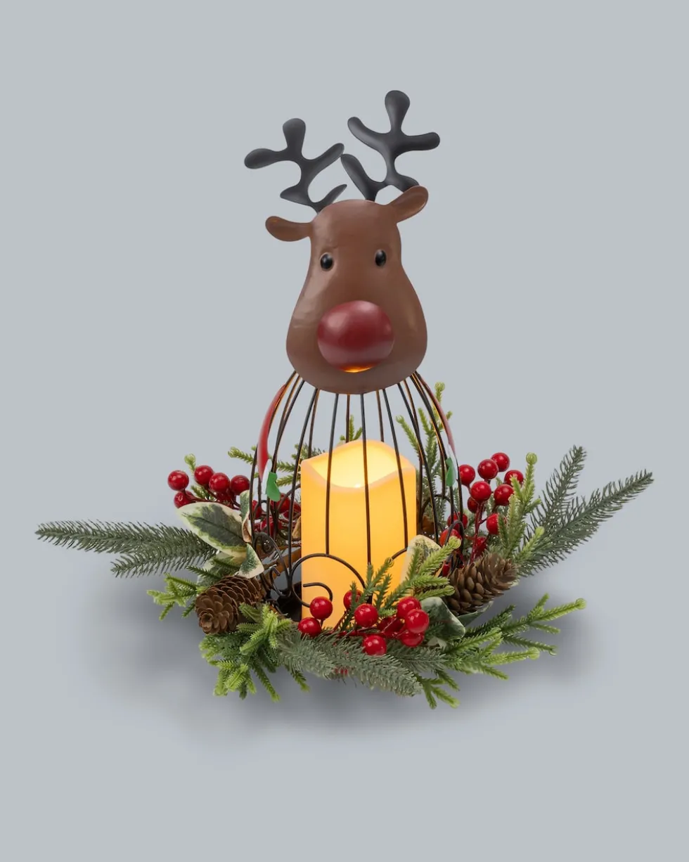 LED-Laterne "Rentier"