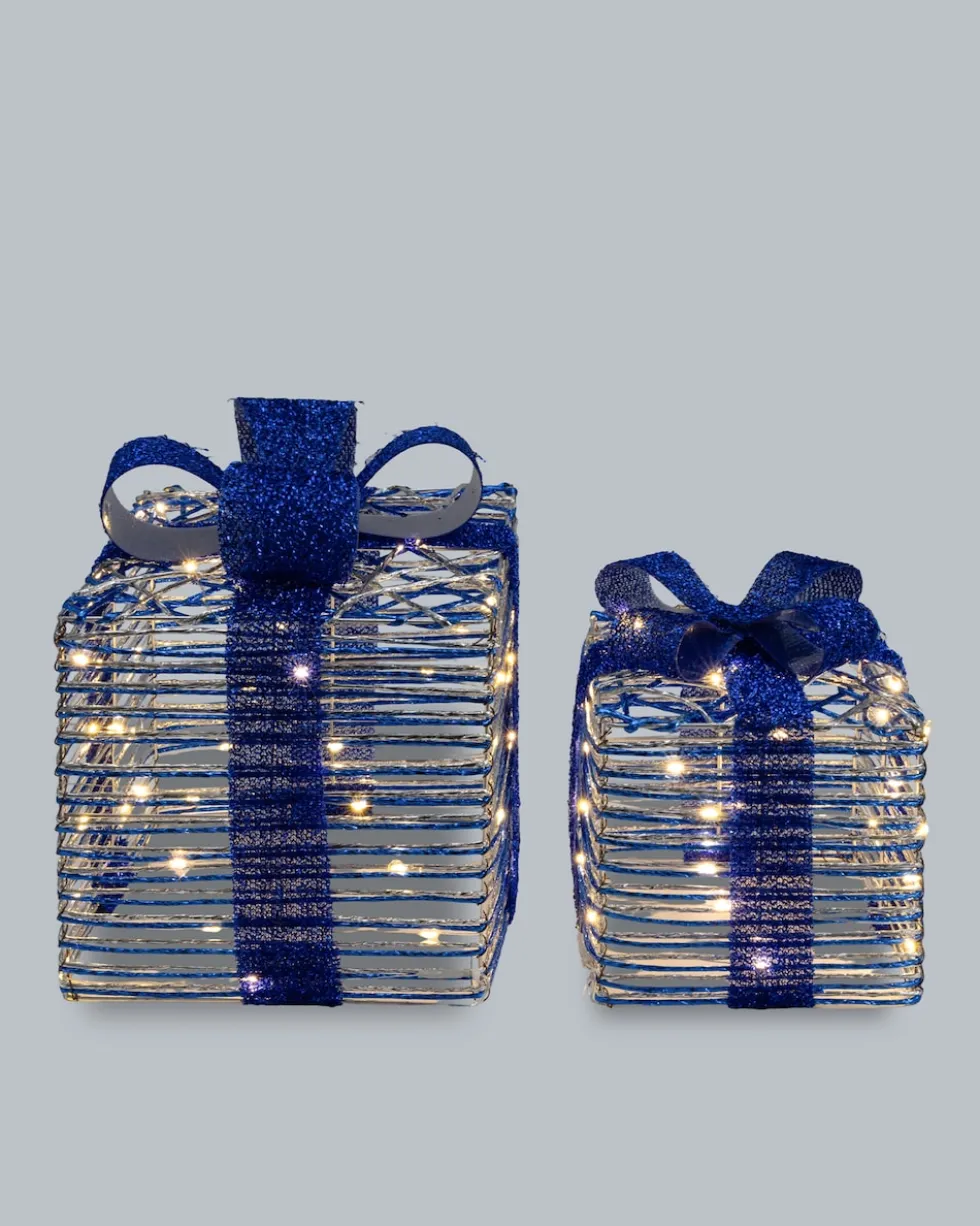LED Outdoor Geschenke, 2tlg.