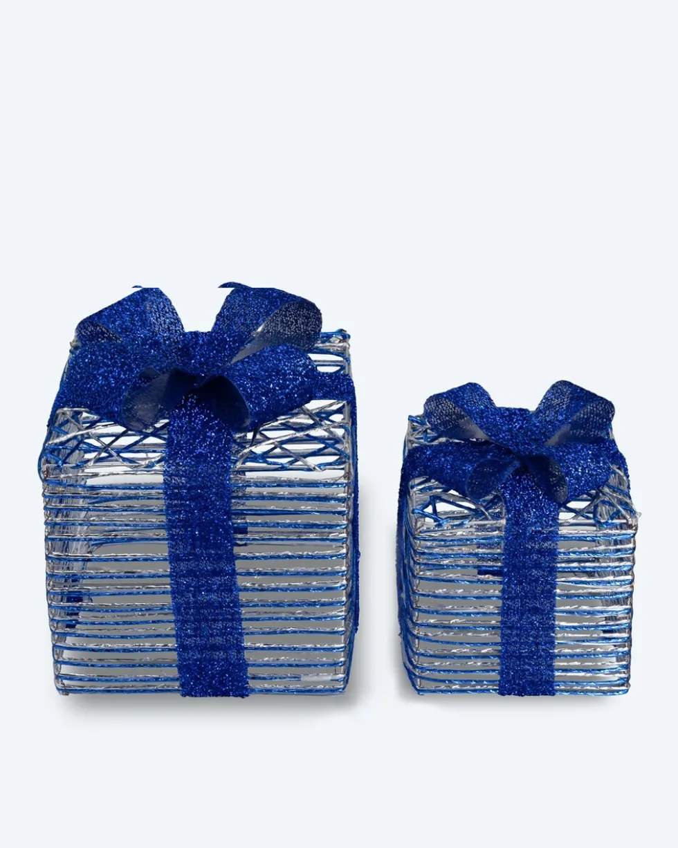 LED Outdoor Geschenke, 2tlg.