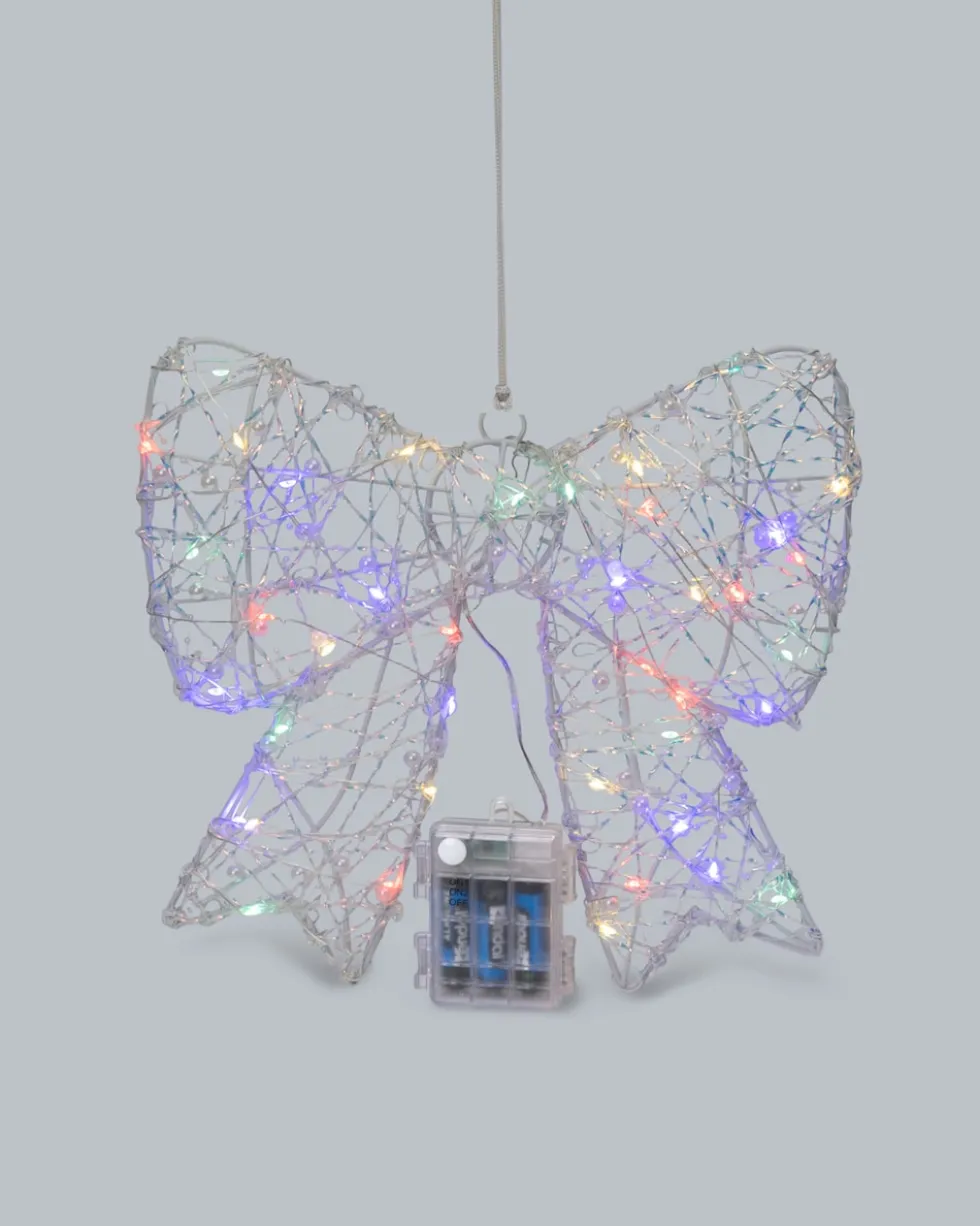 LED-Schleife mit Drahtoptik