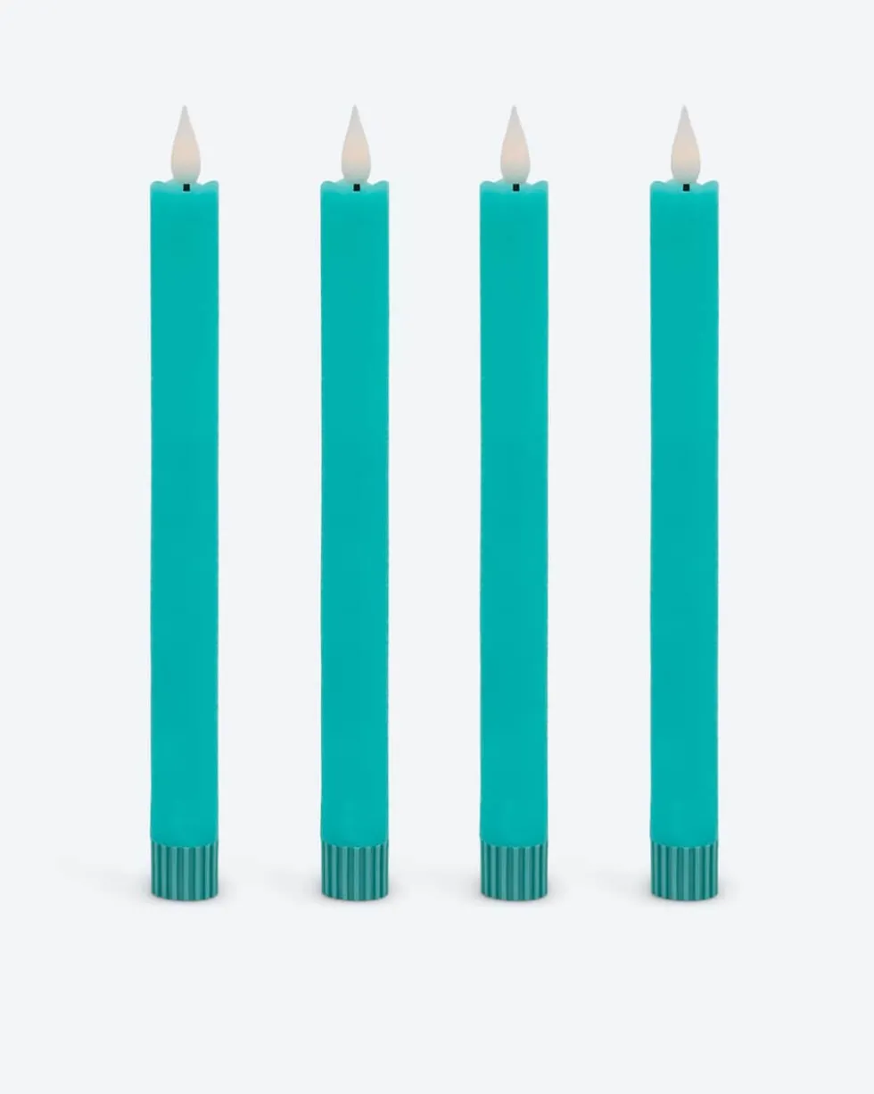 LED-Stabkerze "Long Shine", 4tlg.