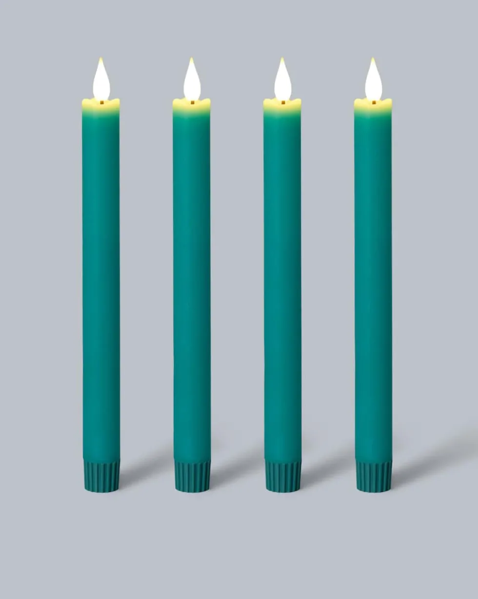 LED-Stabkerze "Long Shine", 4tlg.