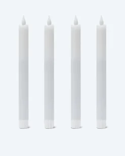 LED-Stabkerzen "Long Shine", 4tlg.