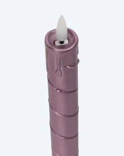 LED-Stabkerzen mit Draht und Fernbedienung, 4tlg.