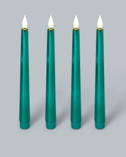 LED-Stabkerzen "Shiny", 4tlg.