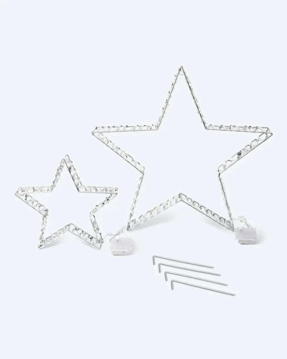 LED-Stern, 2tlg.