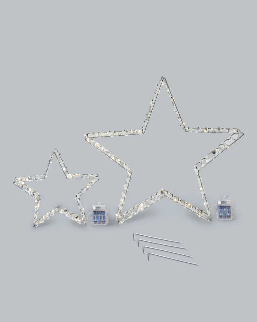 LED-Stern, 2tlg.