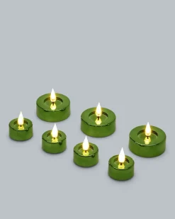 LED-Teelichter Shiny, 7tlg.