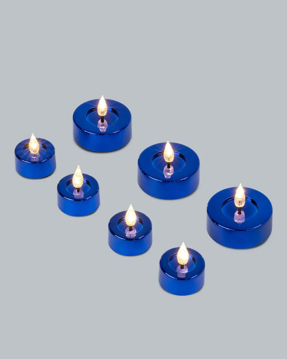 LED-Teelichter "Shiny", 7tlg.
