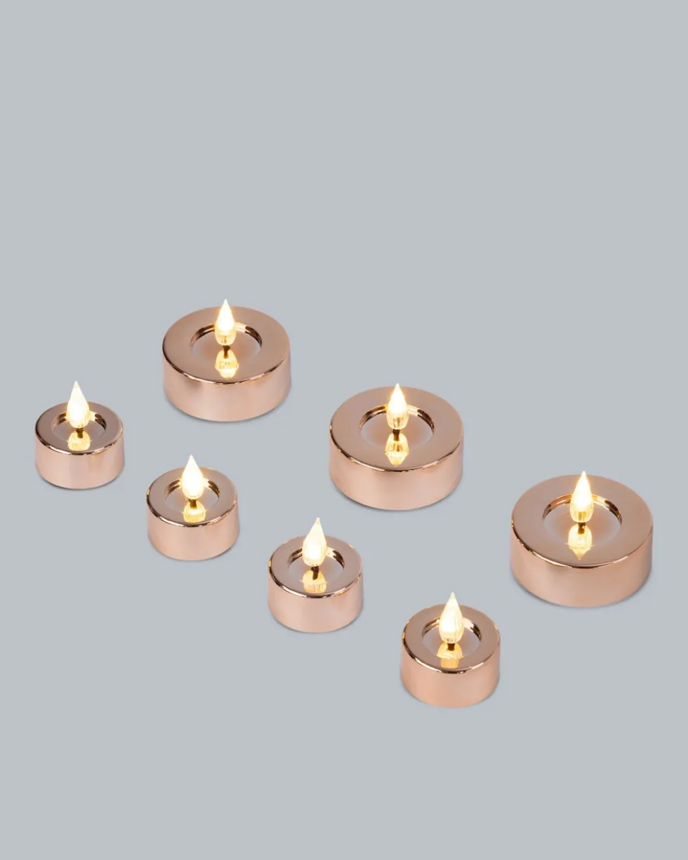 LED-Teelichter "Shiny", 7tlg.