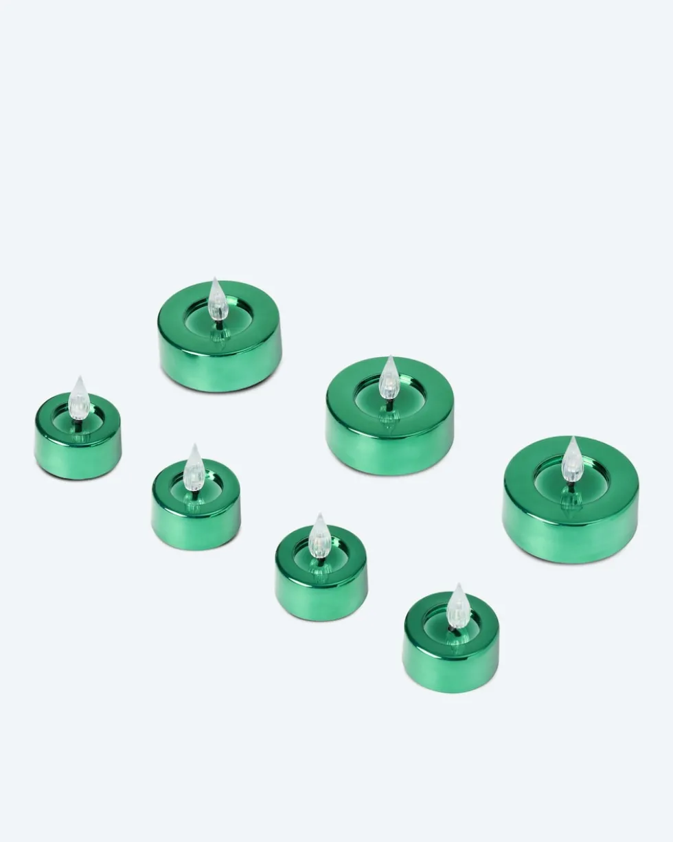 LED-Teelichter "Shiny", 7tlg.