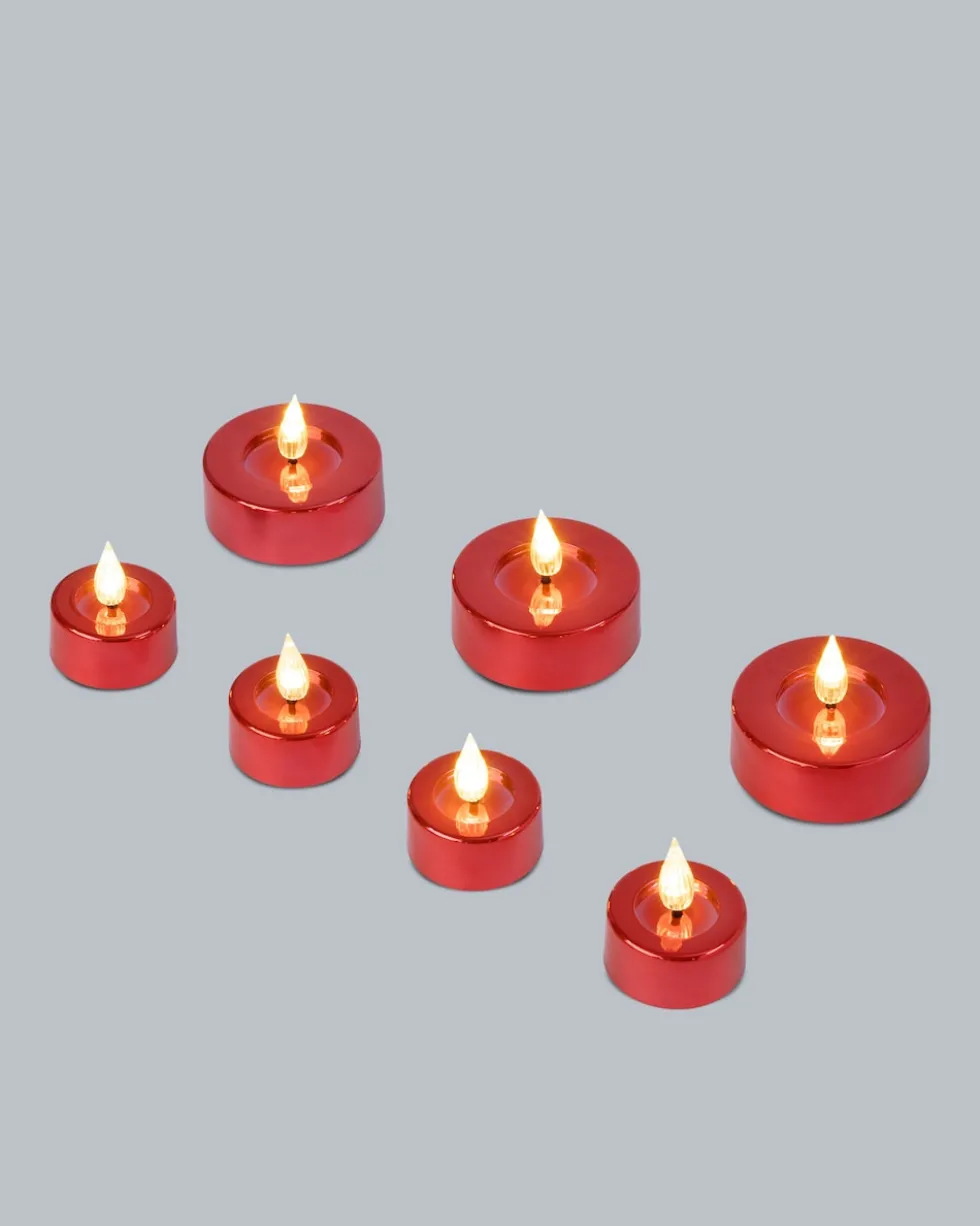 LED-Teelichter "Shiny", 7tlg.