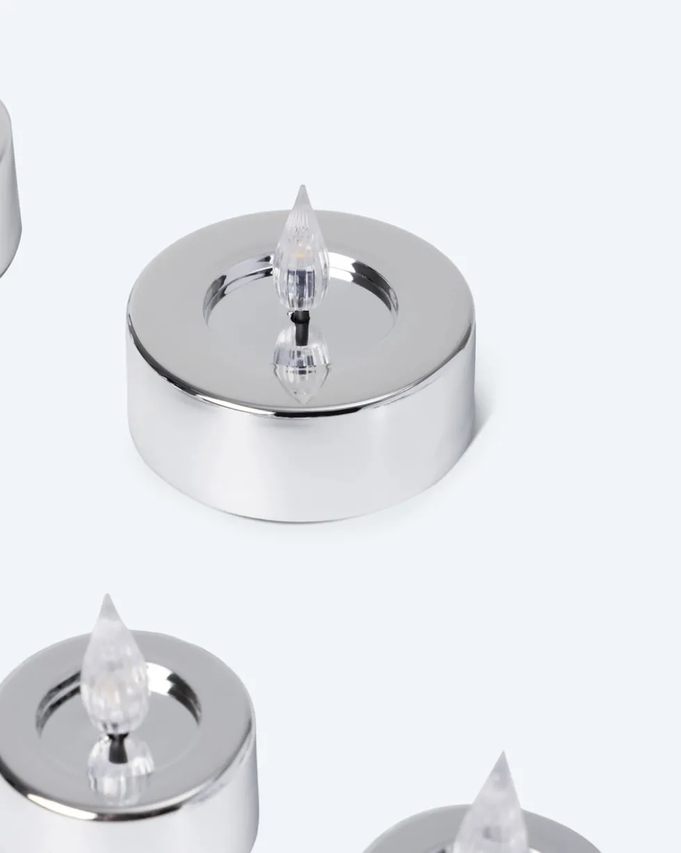 LED-Teelichter "Shiny", 7tlg.