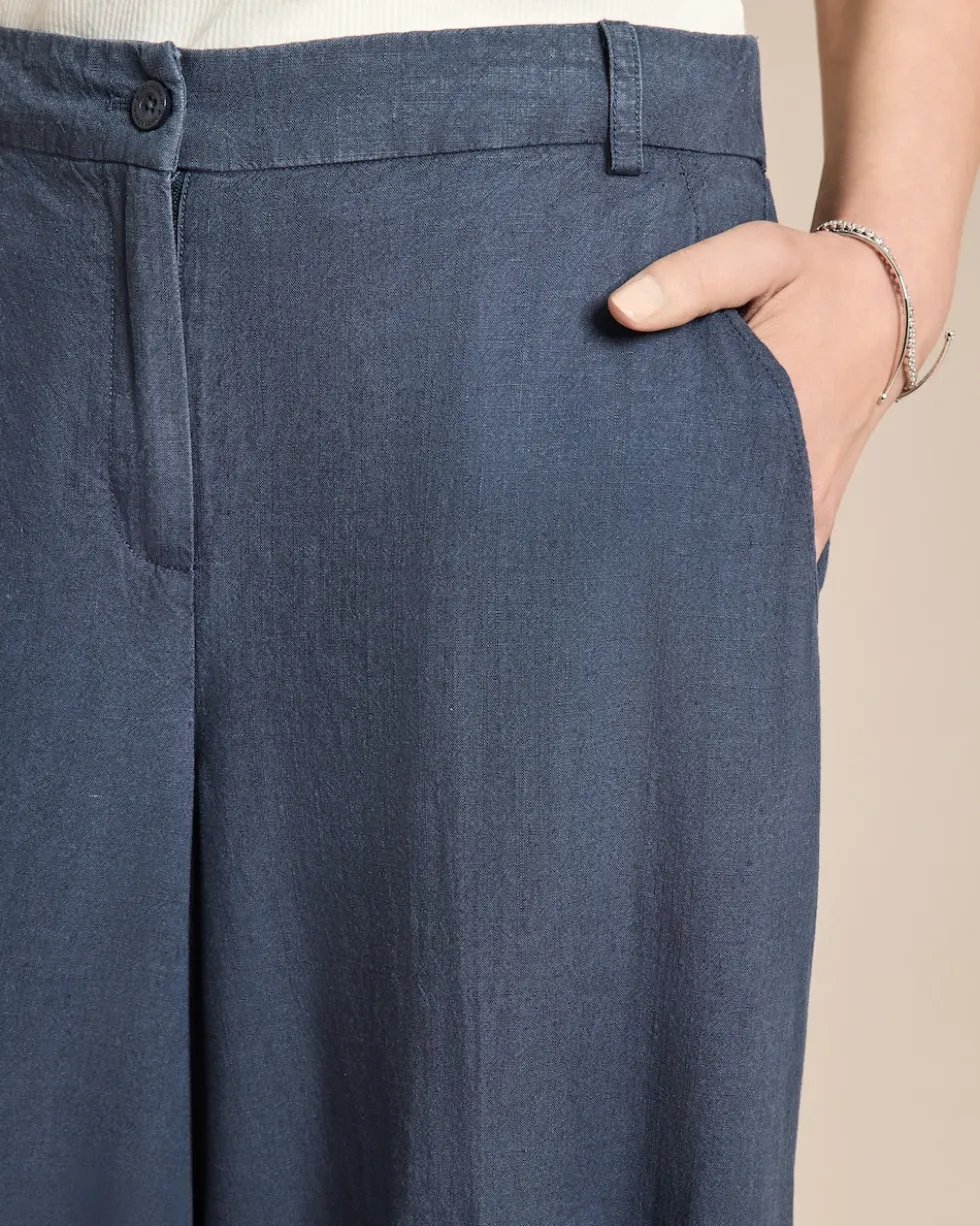 Leinen-Culotte