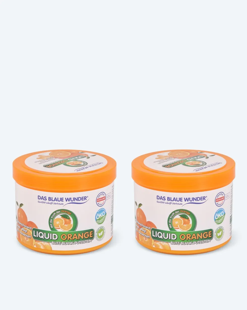 Liquid Orange Blitz Blank Putzstein
