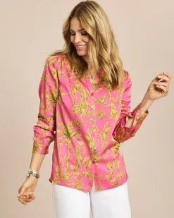 Longbluse mit Exklusivdruck