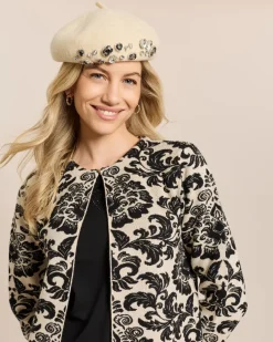 Longcardigan mit Ornament