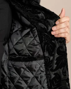 Longjacke mit Ornament