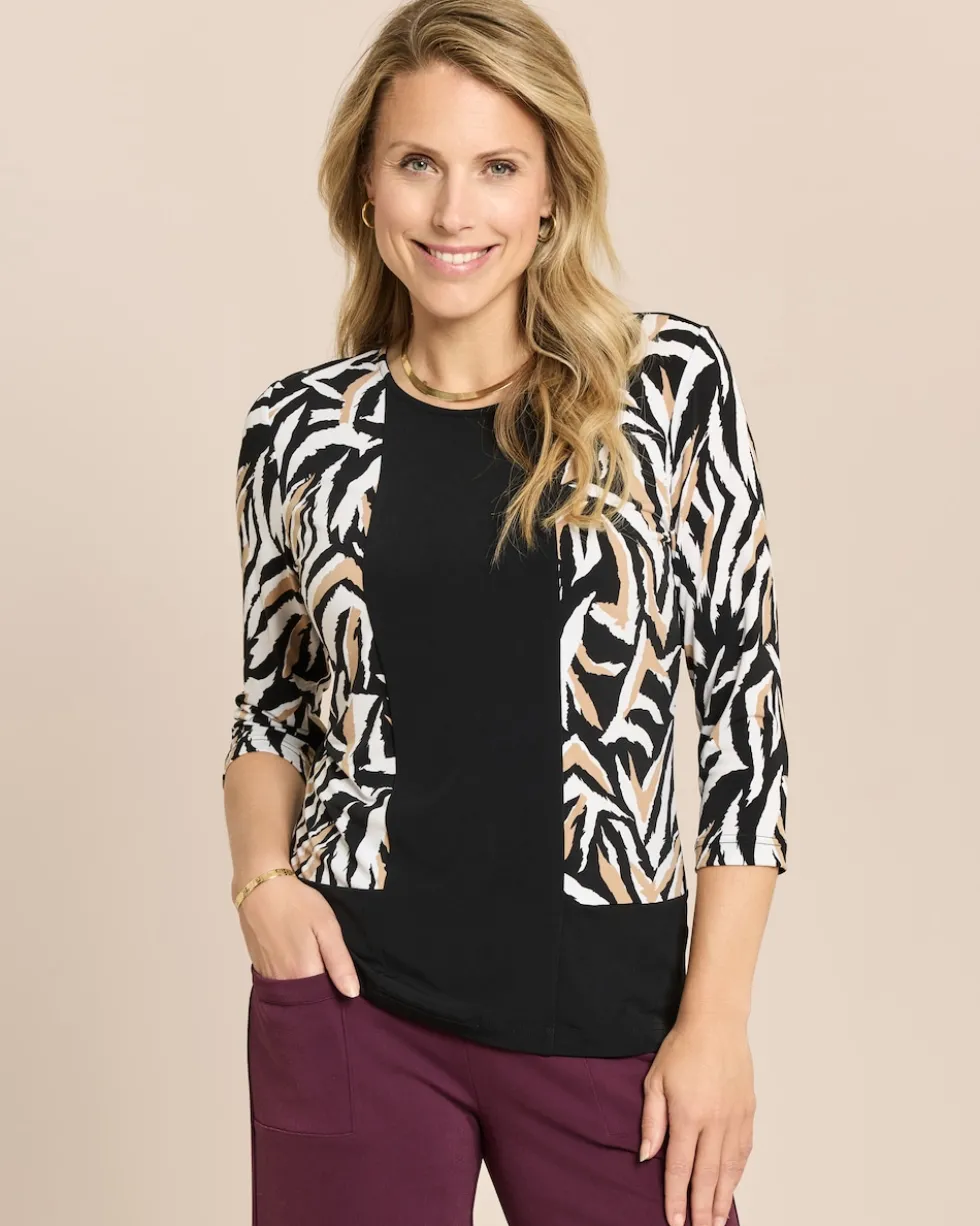 Longshirt mit Druck