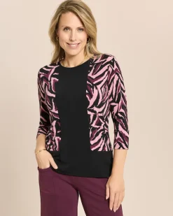 Longshirt mit Druck