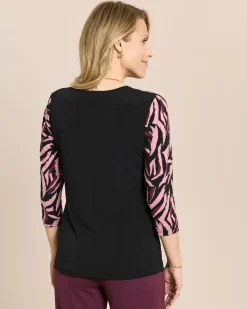 Longshirt mit Druck