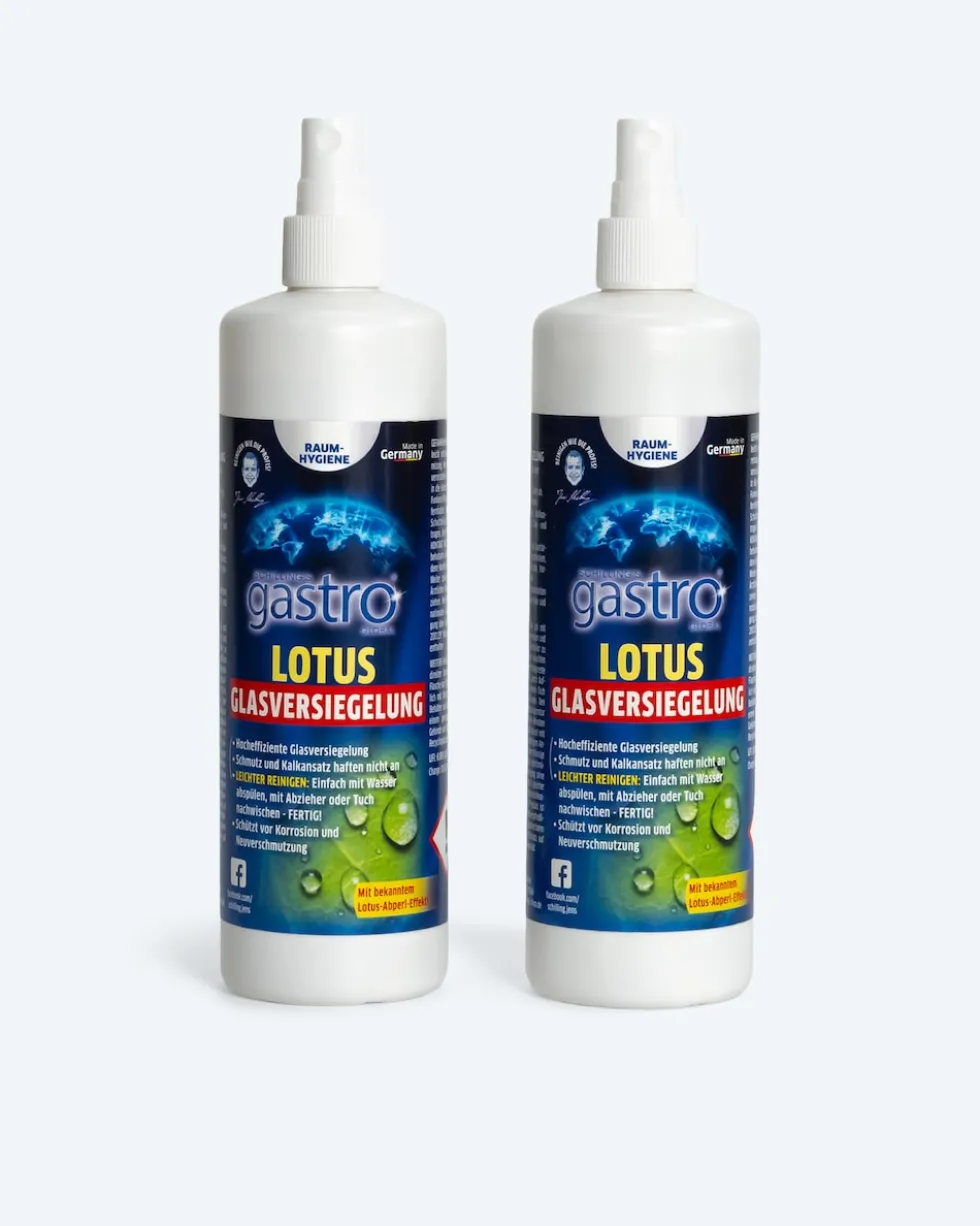 Lotus Glasversiegelung, 2x 250 ml