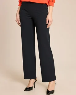 Marlenehose Waffelpique-Optik