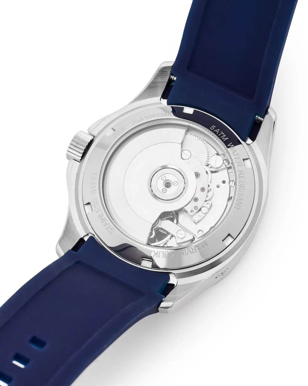 Mechanische Uhr mit Silikonband