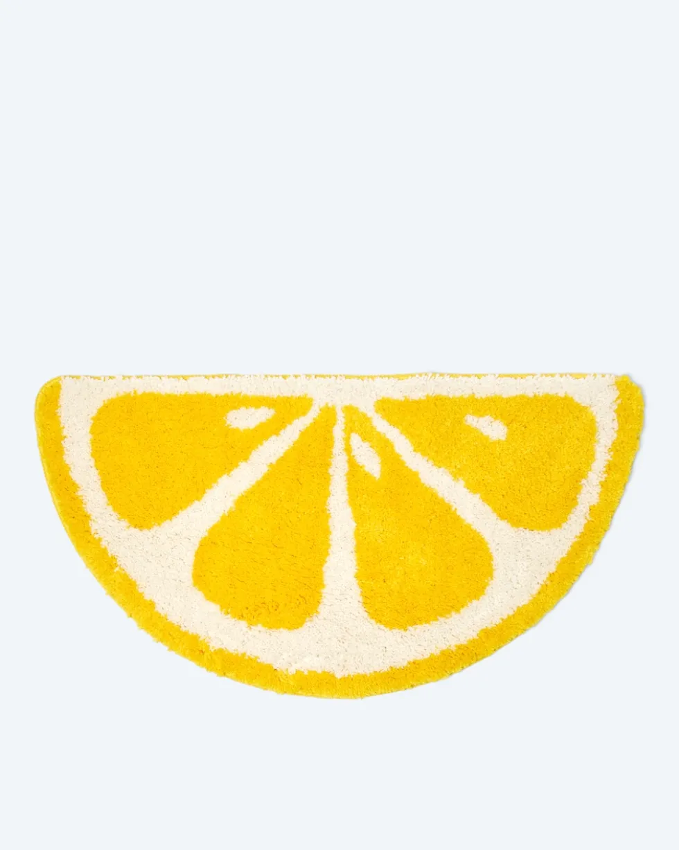 Mega Flausch Badematte "Citrusfrucht"