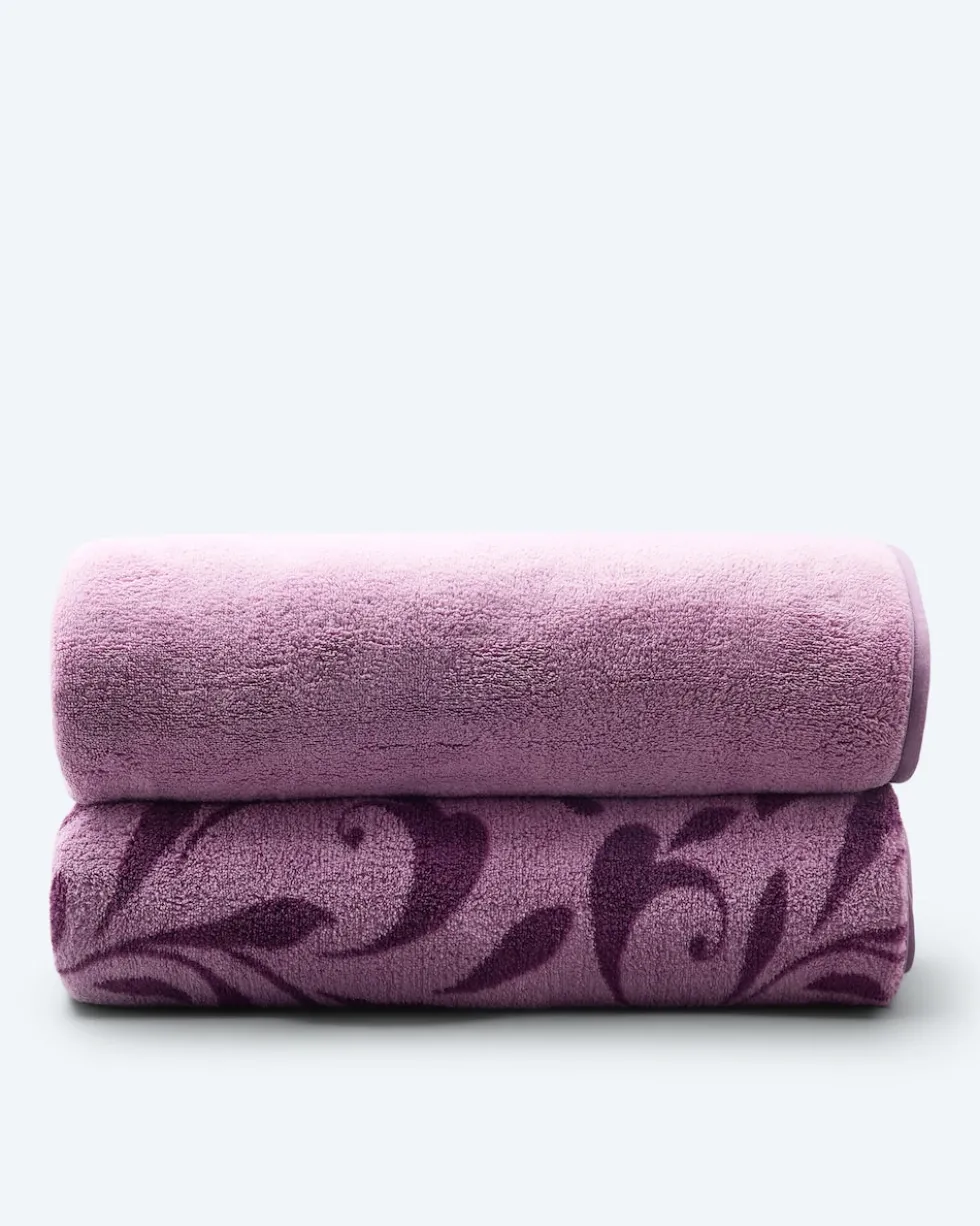 MegaFlausch Duschtuchset "Elegance", 2tlg.