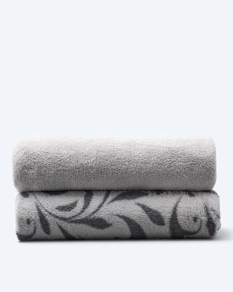 MegaFlausch Duschtuchset "Elegance", 2tlg.