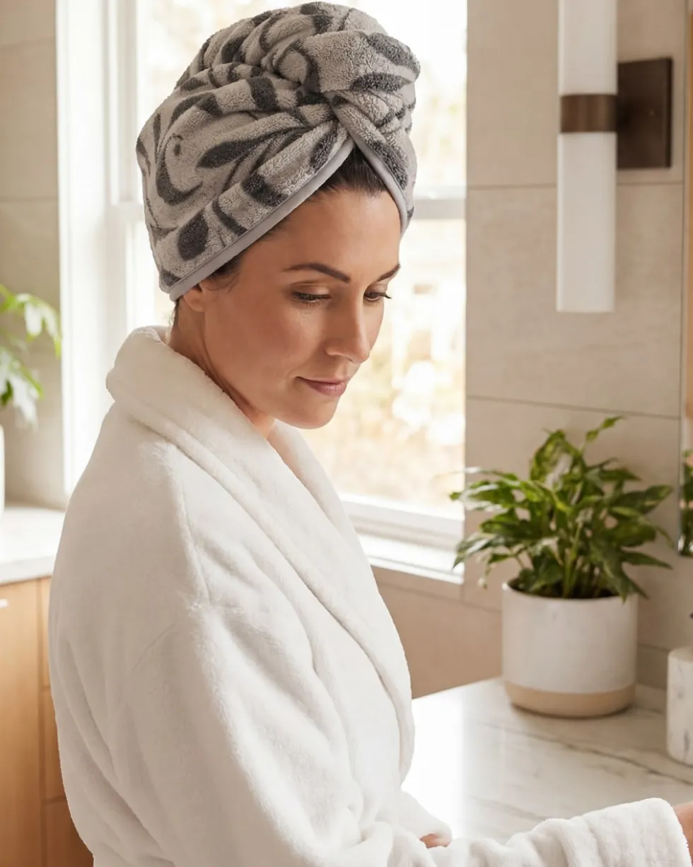 MegaFlausch Hairtowel "Elegance", 2tlg.