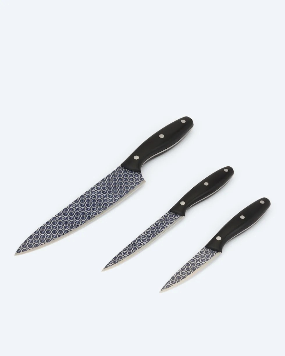 Messer-Set "Waben", 3tlg.