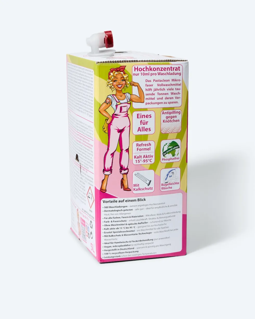Mikrofaser Vollwaschmittel Konzentrat, 5 l
