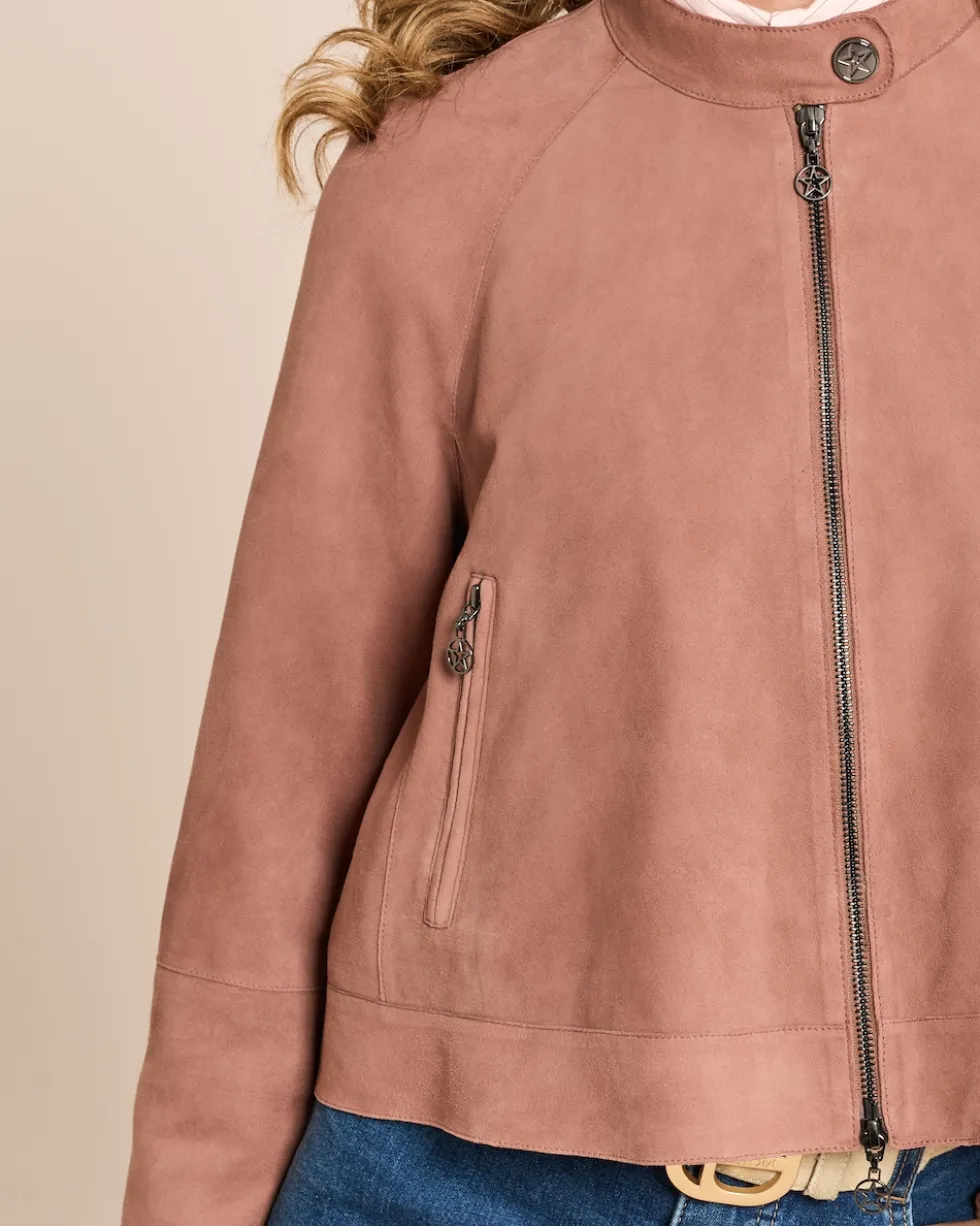 Nappa-Lederjacke A-Linie