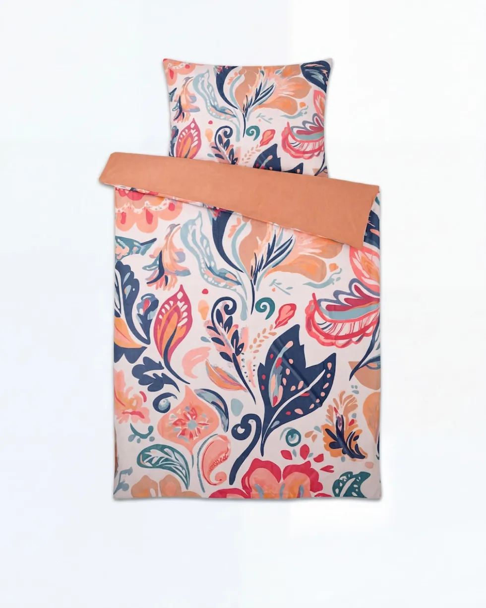 Nicky-Wendebettwäsche "Modern Paisley", 2tlg.