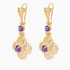 Ohrhänger mit Amethyst